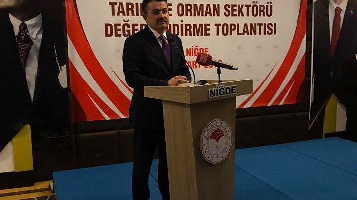 TARIM VE ORMAN BAKANIMIZ SAYIN DR.BEKİR PAKDEMİRLİ ‘NİN  İLİMİZE ZİYARETİ